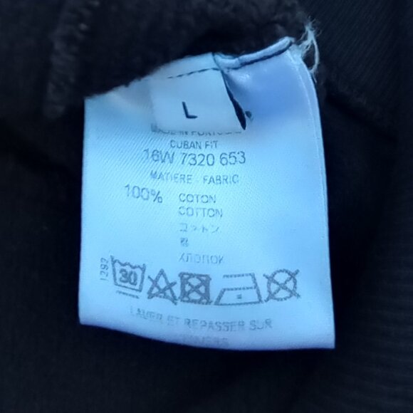 Givenchy Black Heavy Metal Print Distressed Sweatshirt size large - Picture 9 of 16